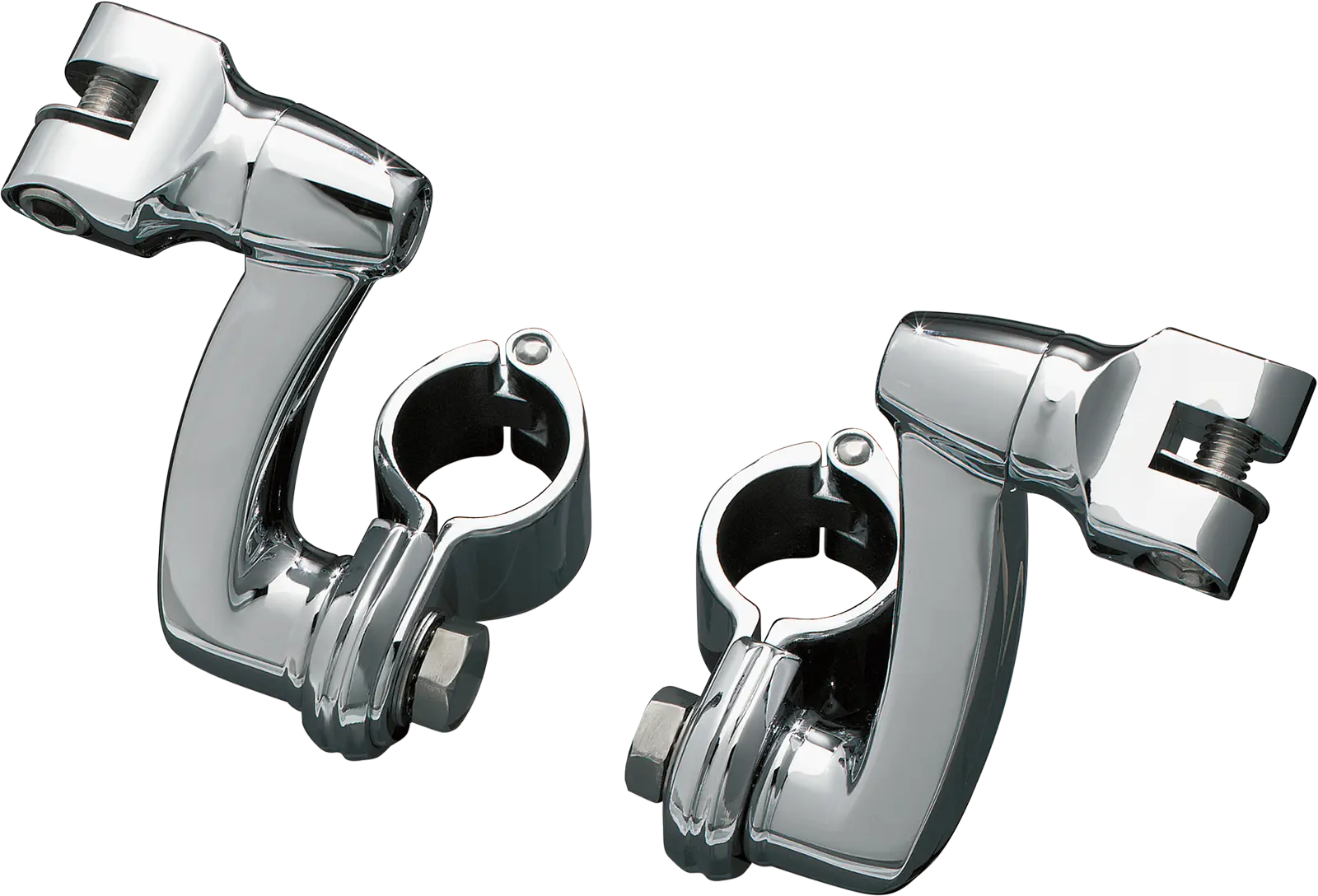 Kuryakyn Longhorn Offset Footpeg Mounts for 1-1/4" Bars