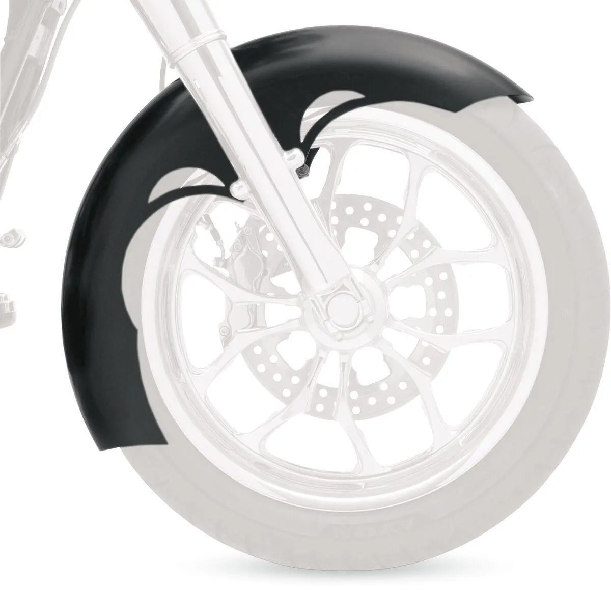 Klock Werks Tire Hugger Front Fender for Dresser