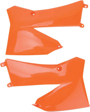 Ufo Replacement Radiator Shrouds For Ktm Orange