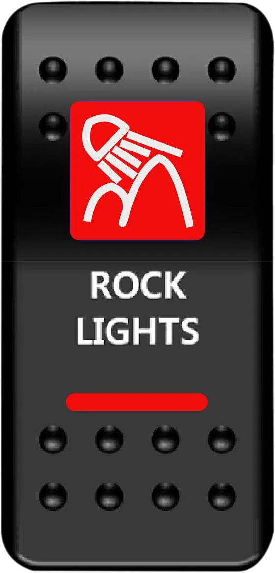 Moose Offroad Rocker Switch - Rock Light