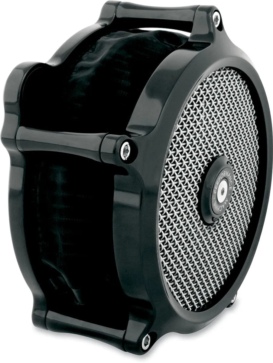 Performance Machine M8 Super Gas Air Cleaner Kit - Black - 0206-2139-B