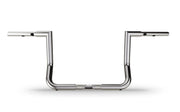 Zard Bat Handlebar - Chrome Steel, 1-1/4"
