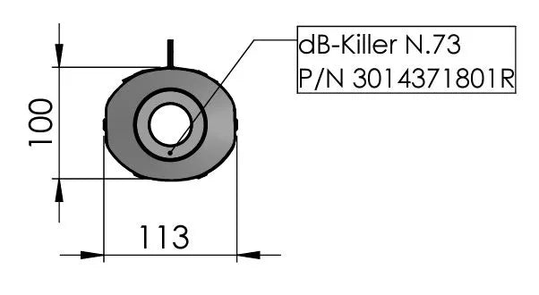 LeoVince Db Killer Insert - Reducer Udstødningsstøj