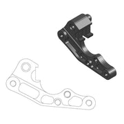 Moto-master Relocation Bracket Til Oem Kalibre
