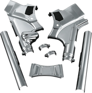 Kuryakyn Deluxe Neck Cover Kit Chrome