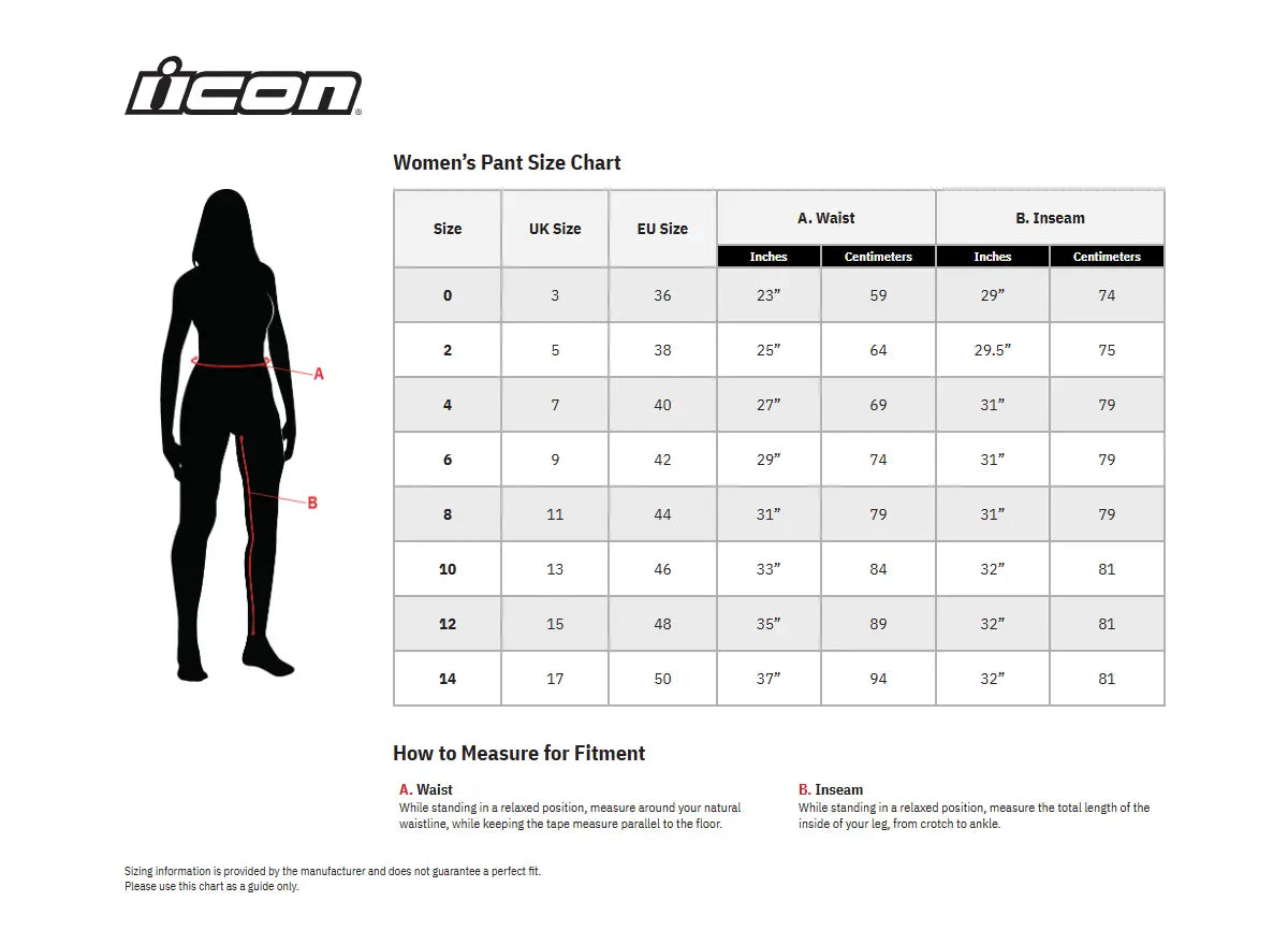 Icon Women's Tuscadero2™etch Pants - Black