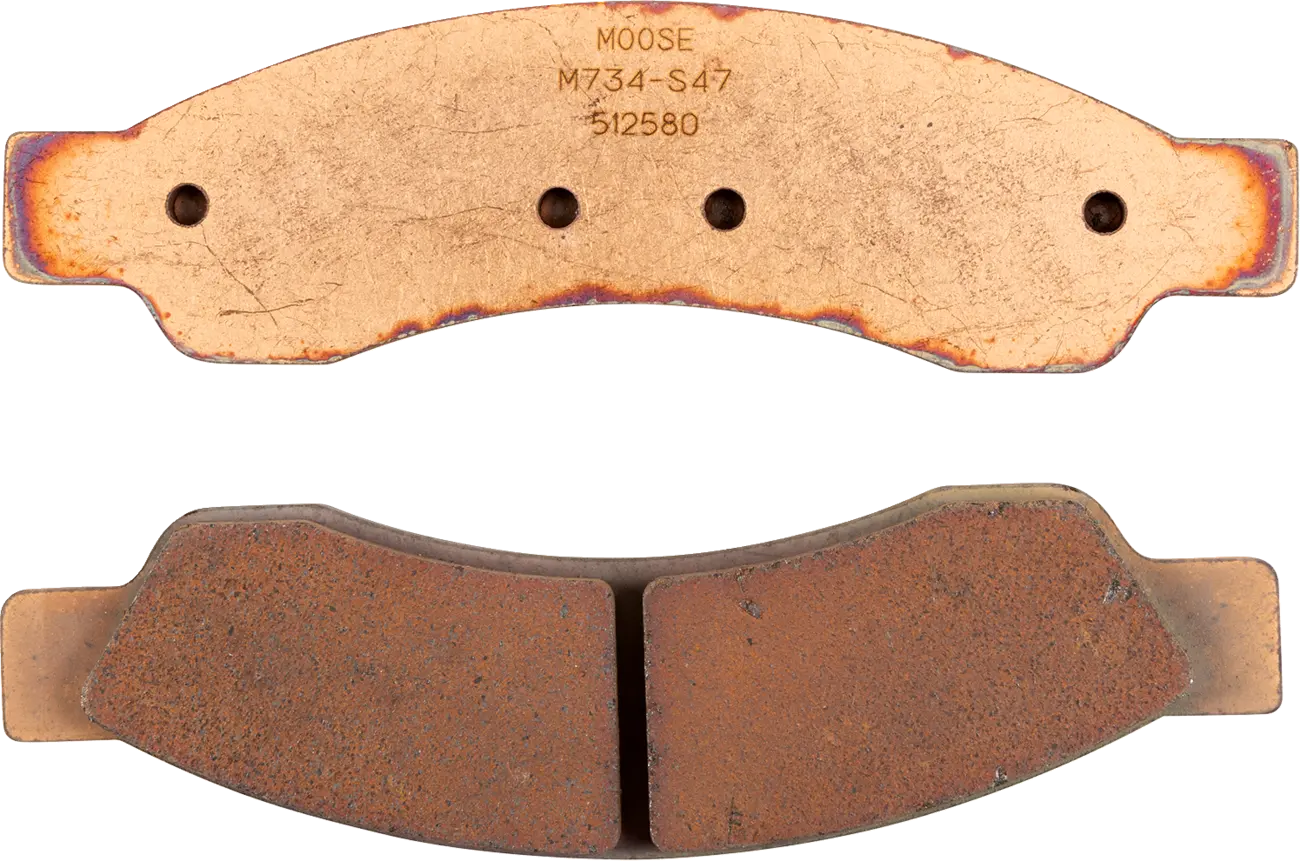 Moose Offroad Sintrede Metal Bremseklodser - Høj Ydeevne - Foran