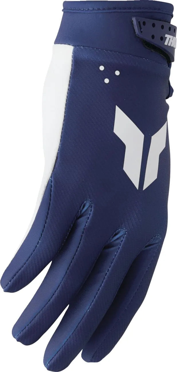 Thor Launchmode Gloves - Navy/White