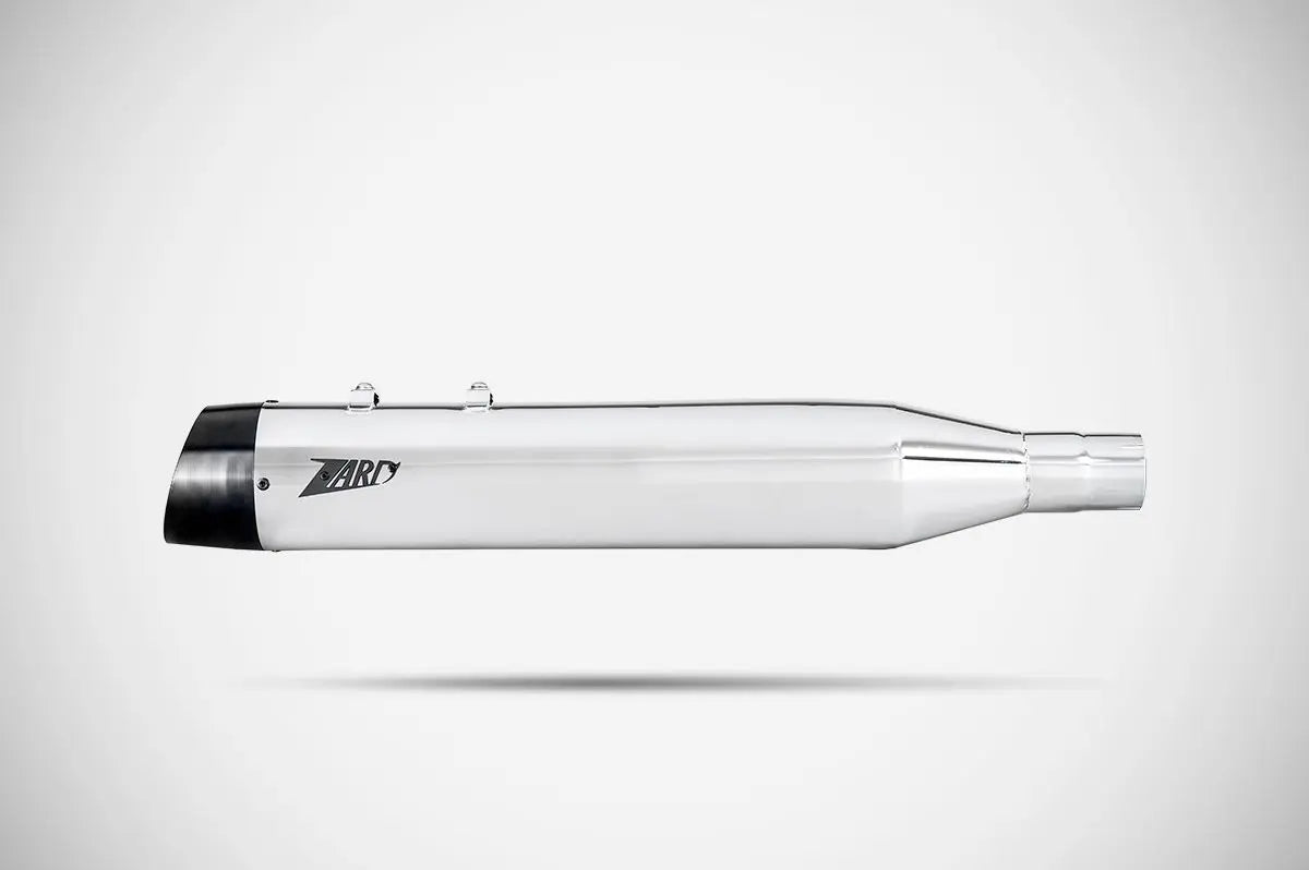 Zard 4.33" Slash-cut Slip-ons Lyddæmper Til HD-Touring E3 - ECE Godkendt