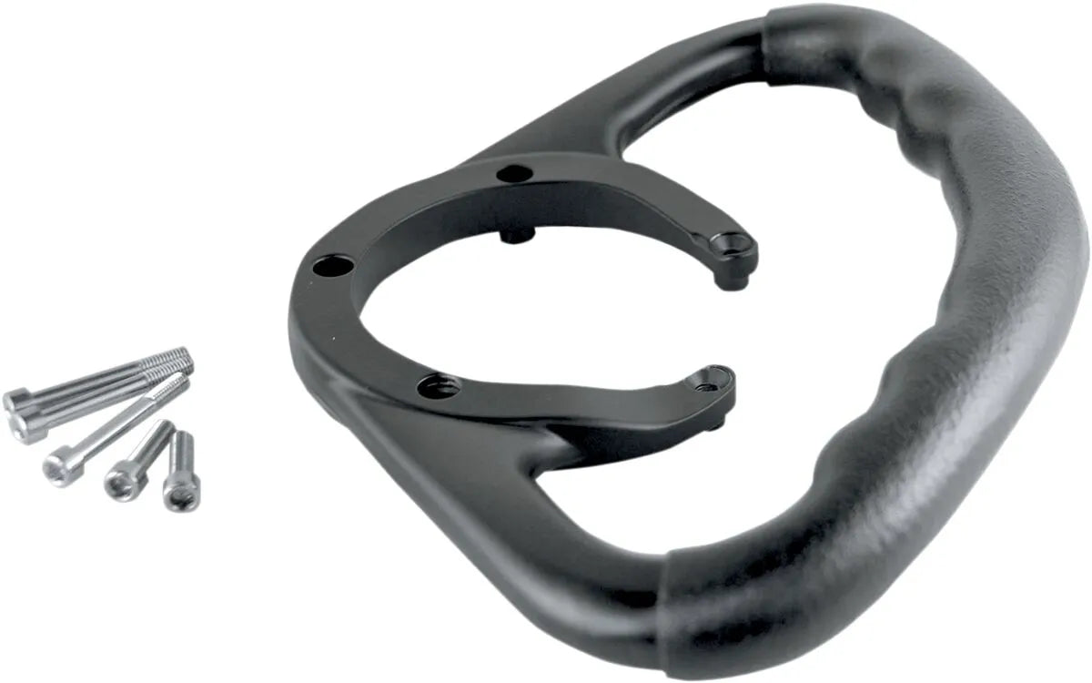 Psr 2-up Passenger Bar - Black Aluminum Grab Handle