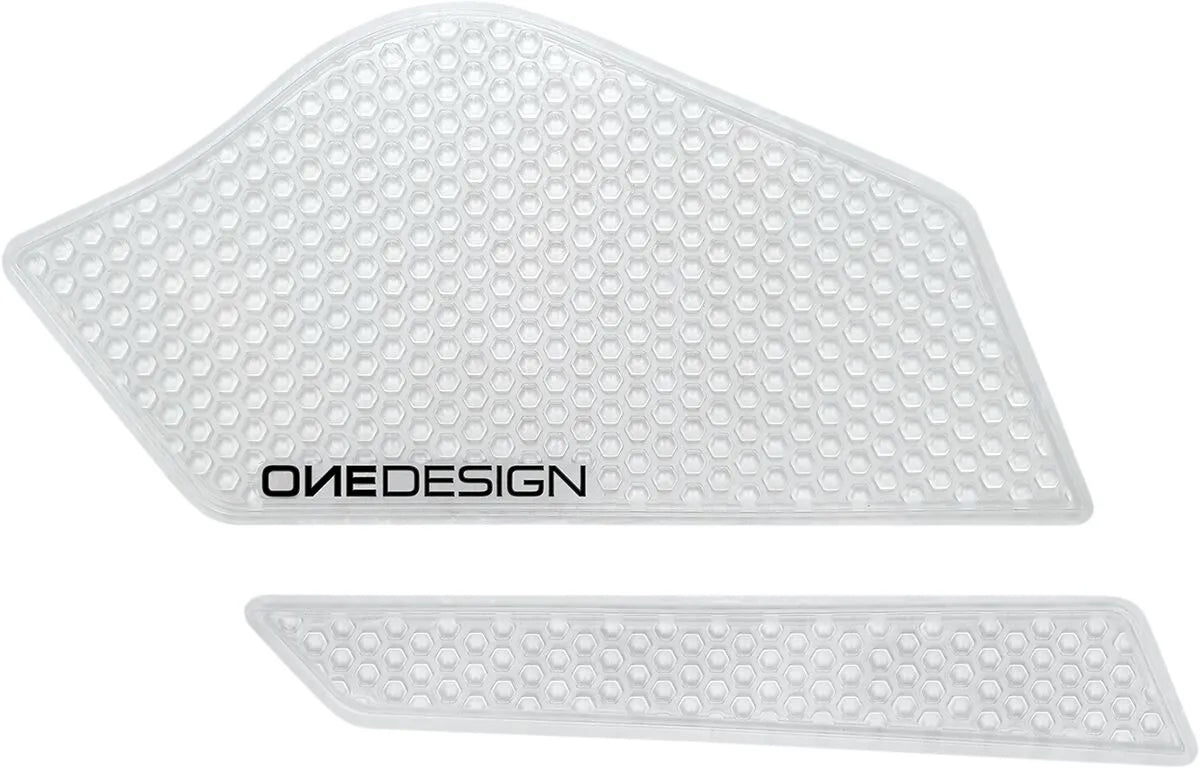 Onedesign Tank Grip For Bmw Motorcycles - Clear Resin