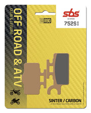 Sbs Si Offroad Sintrede Bremseklodser - Foran