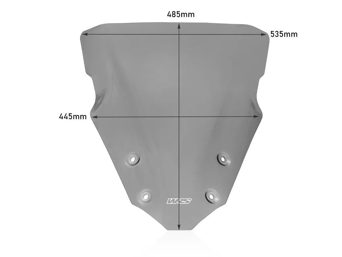 Wrs Windscreen - Enhanced Rider Protection
