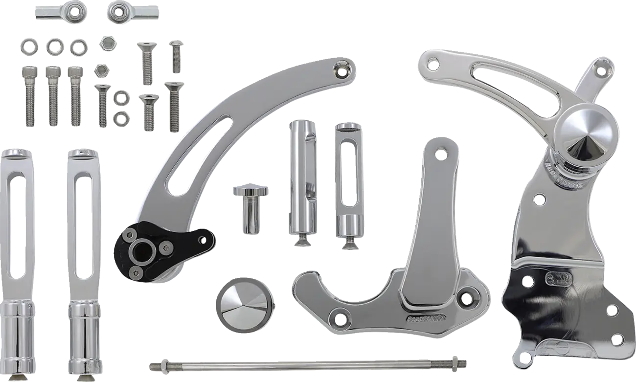 Accutronix Forward Controls - Chrome, Polished