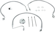 Drag Specialties Bremse Slange Kit i Rustfrit Stål