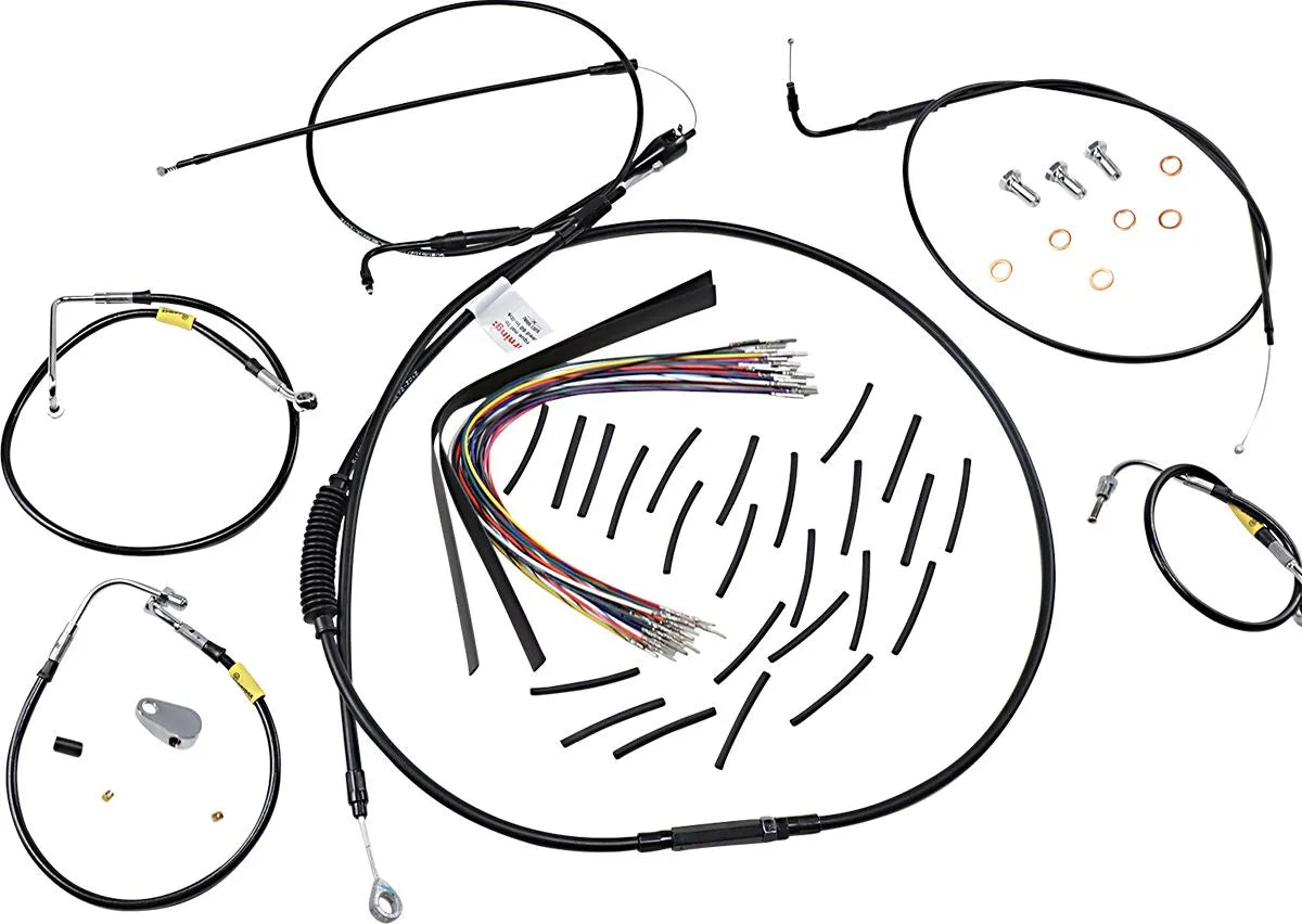 Burly Brand Control Kit for Harley-Davidson Touring Bagger Bars
