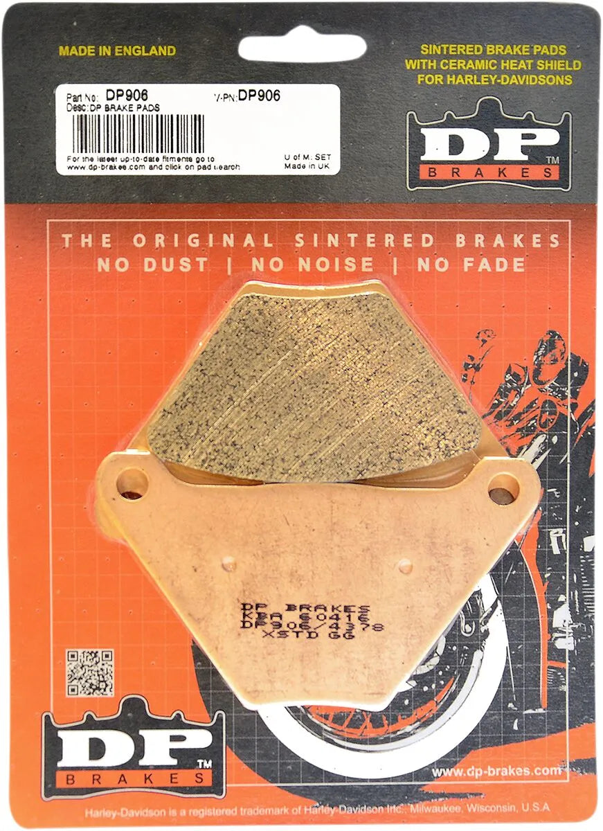 Dp Bremseklodser Dp906 Sintrede Metal Bremseklodser Til Harley/buell - For & Bag