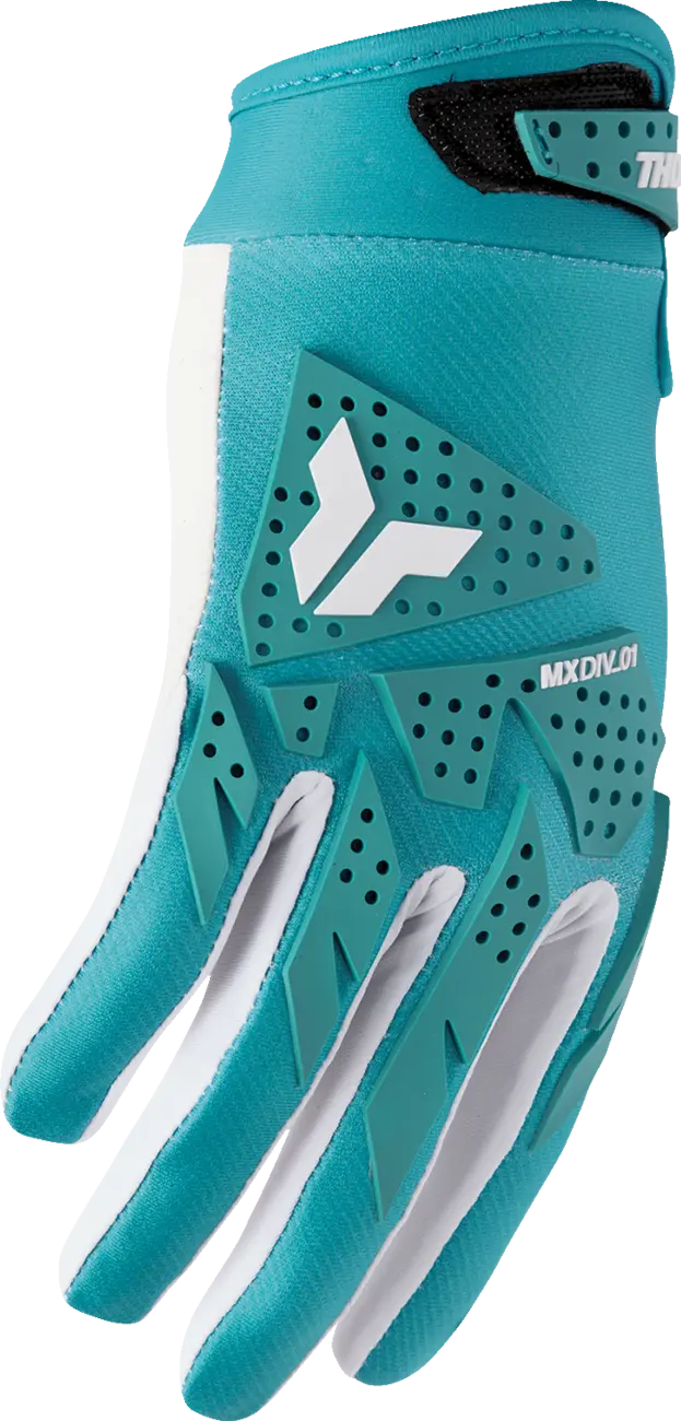Thor Women's Launchmode Xp Gloves - Aqua/White