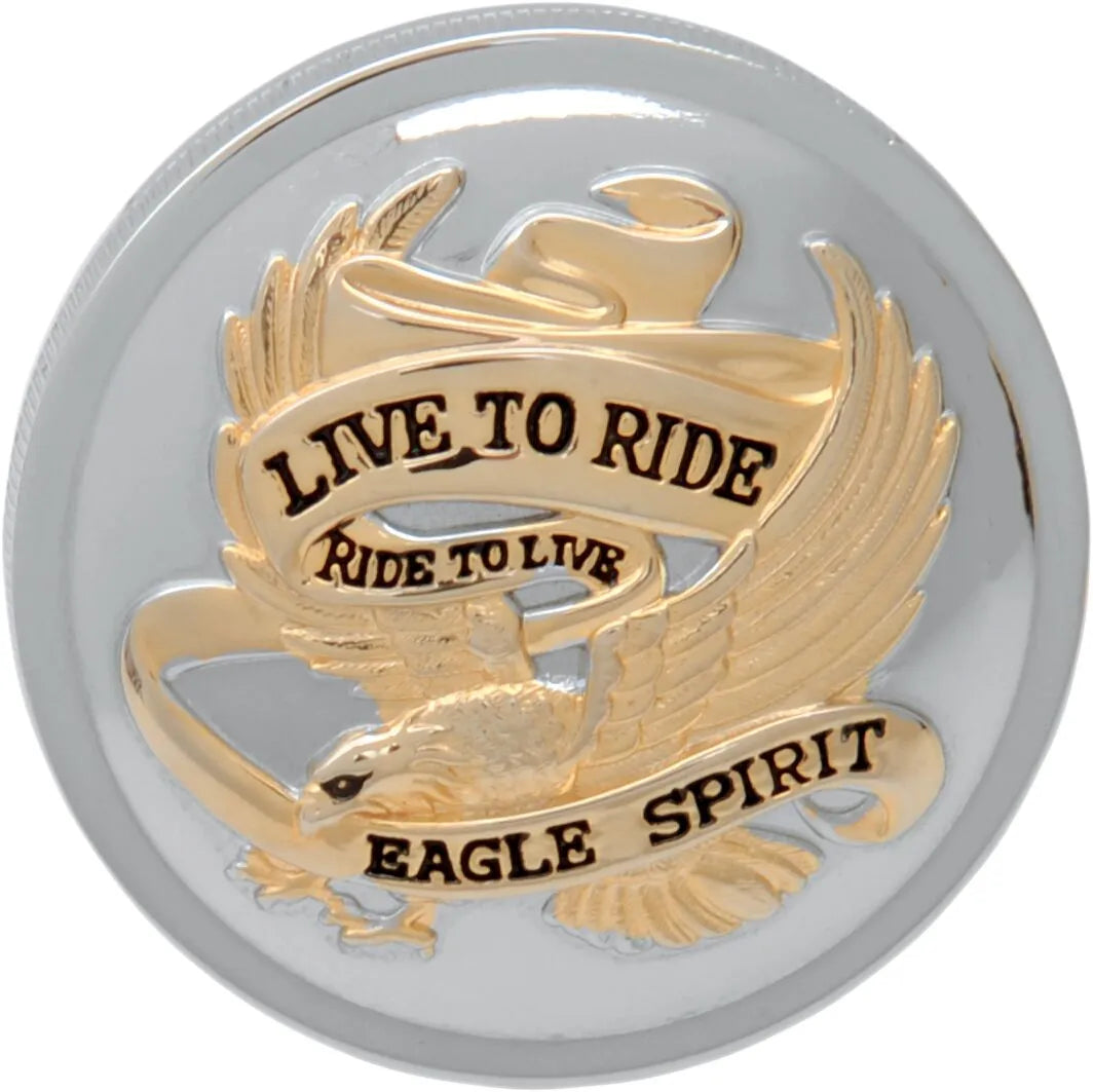 Drag Specialties "Live To Ride" Gas Cap