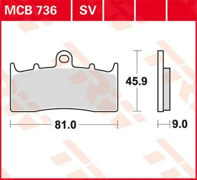 Trw All Round Sintered Metal Brake Pads - Front