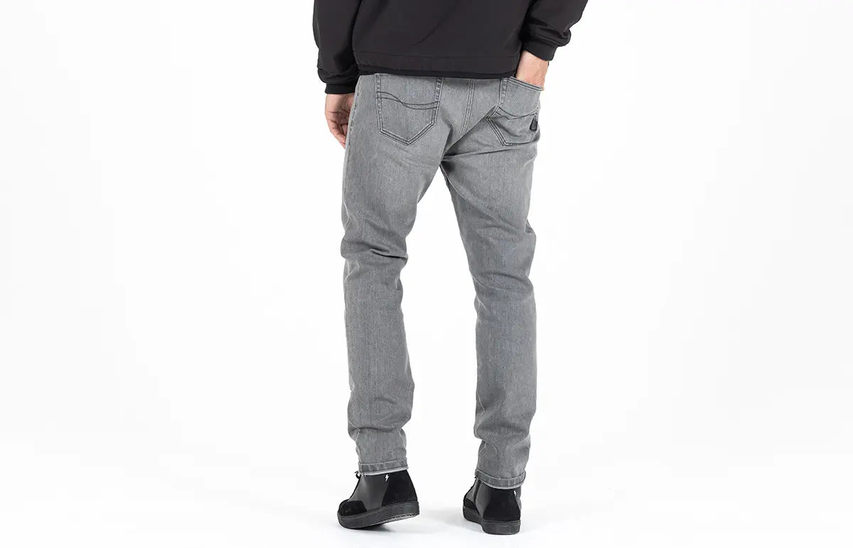 John Doe Pioneer Mono Monolayer Riding Jeans Light Gray