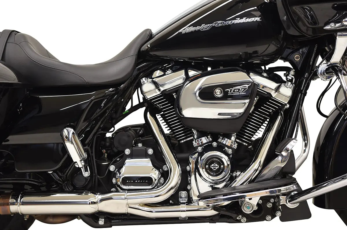 Bassani Udstødning 2x2 Dual Headpipes Til Oem Bagger Slip-ons