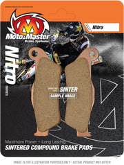 Moto-master Nitro Bremseklodser Sintrede Metal - For & Bag