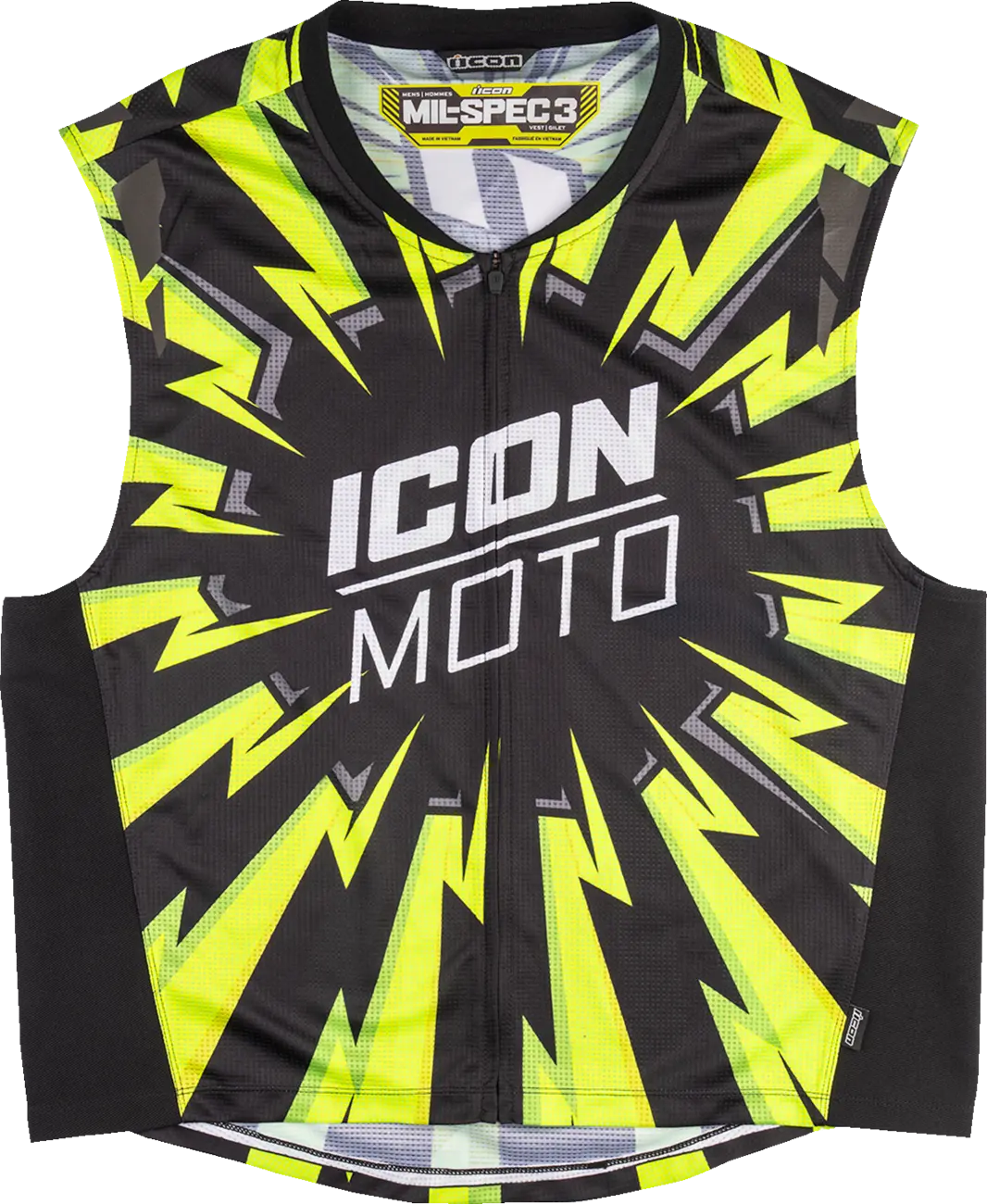 Icon Mil-spec 3™ Vest - Black/Hi-Vis Yellow