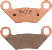 Ebc Langtidsholdbare Sintrede "R" Bremseklodser - For & Bag