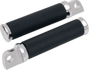 Drag Specialties Foot Pegs - Black Nylon Insets