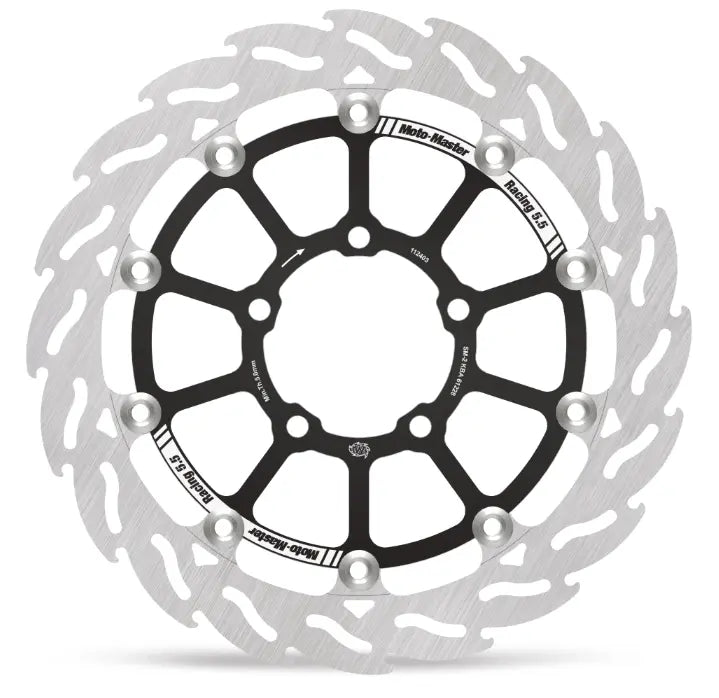 Moto-Master Flame Series Front Right Brake Rotor for Triumph