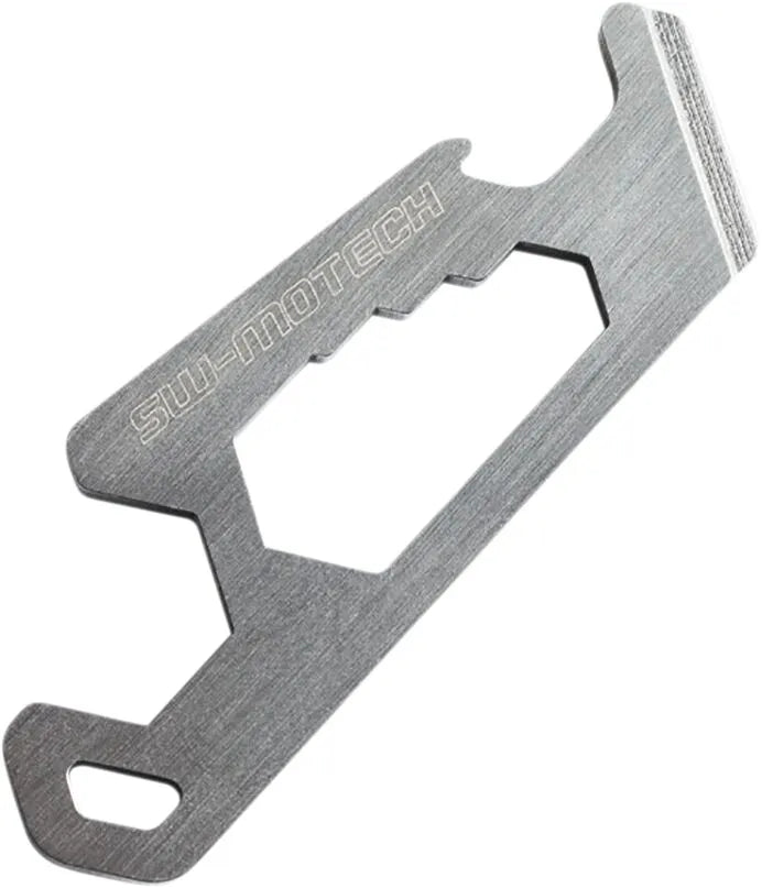 Sw-Motech Multi Tool Keychain 14mm Hex Silver Brushed