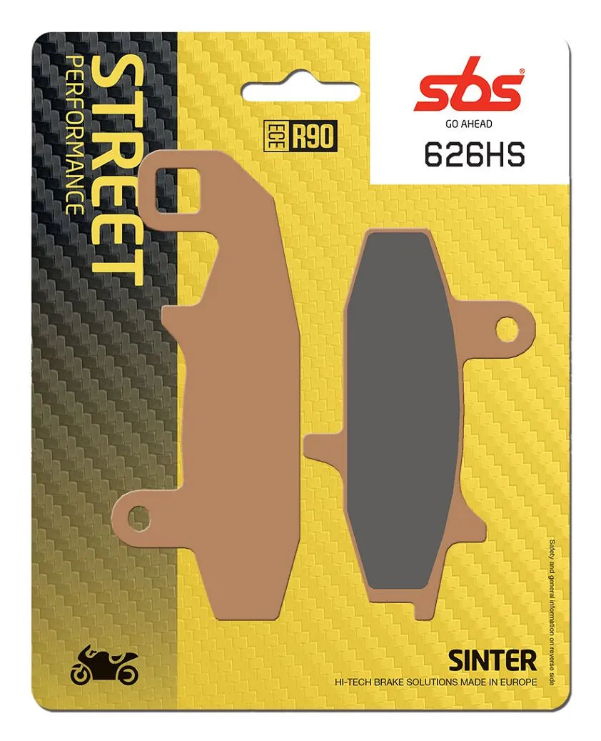 Sbs Hs Street Excel Sintrede Bremseklodser - Foran