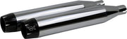 Khrome Werks 3-1/2" Slip-on Lyddæmpere Krom