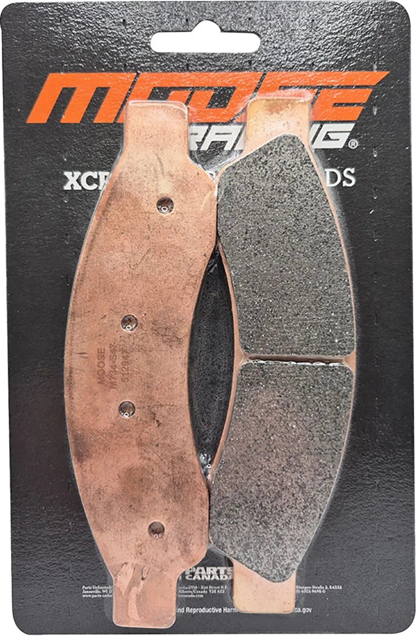 Moose Offroad Sintrede Metal Bremseklodser - Høj Ydeevne - Foran
