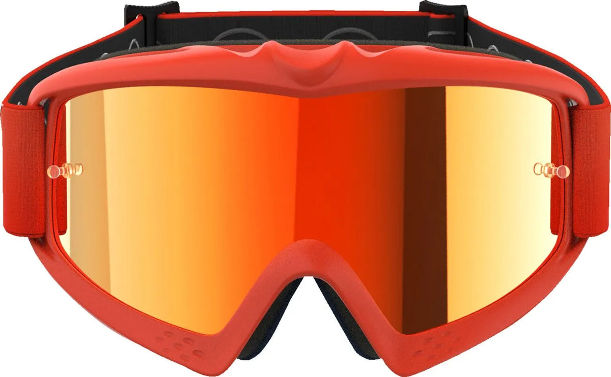 Alpinestars Vision Corp Youth Goggle Orange Mirror-Red
