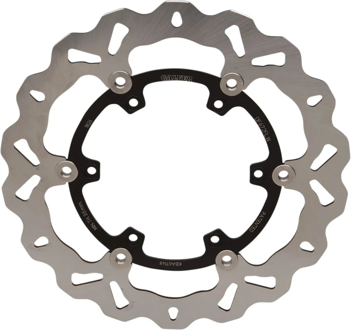 Galfer Brake Rotor For Motorcycle - High Carbon Stainless Steel