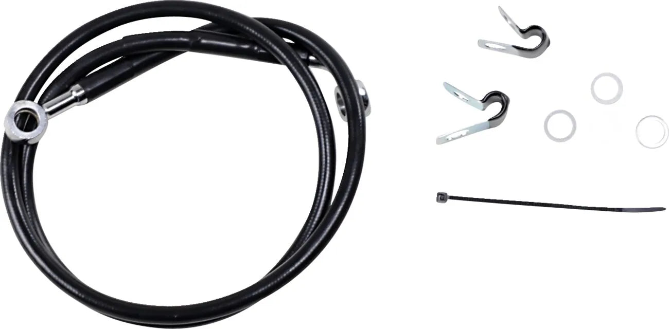 Drag Specialties Rustfrit Stål Bremse Slange Kit
