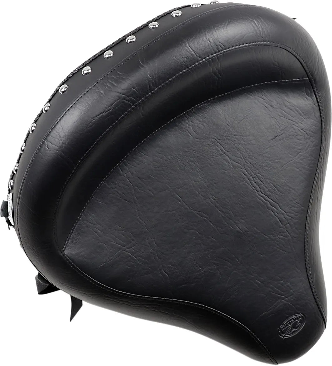 Mustang Wide Vintage Solo Seat - For Harley Davidson