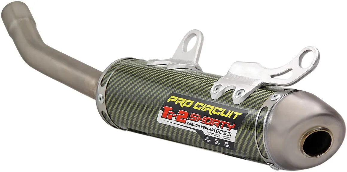 Pro Circuit Ti-2 Lyddæmper - Titanium/Carbon-Aramid