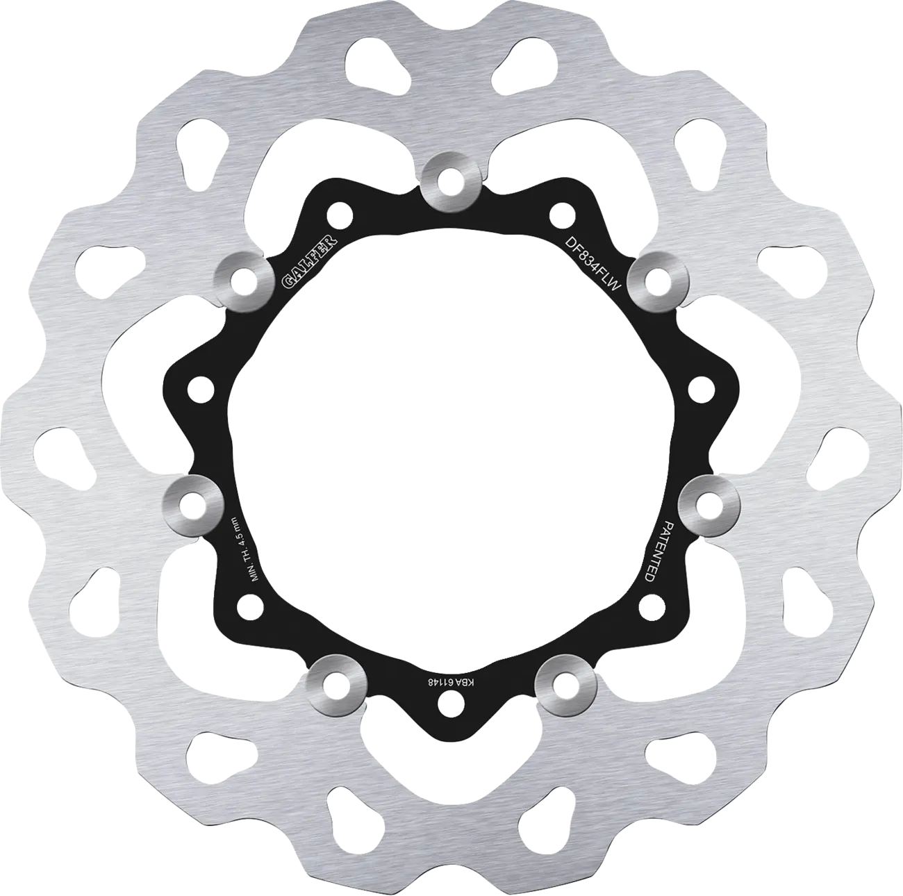 Galfer Contour Brake Rotor For 7-hole Pattern - Front