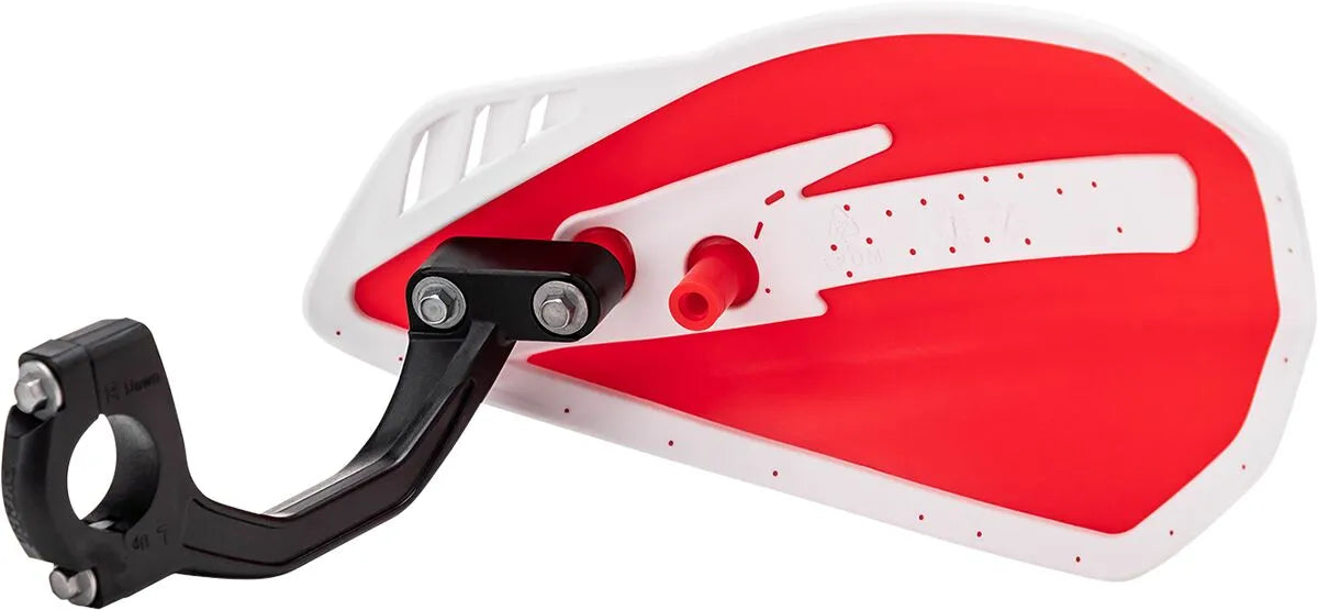 Cycra Cyclone Handguards - Red/white
