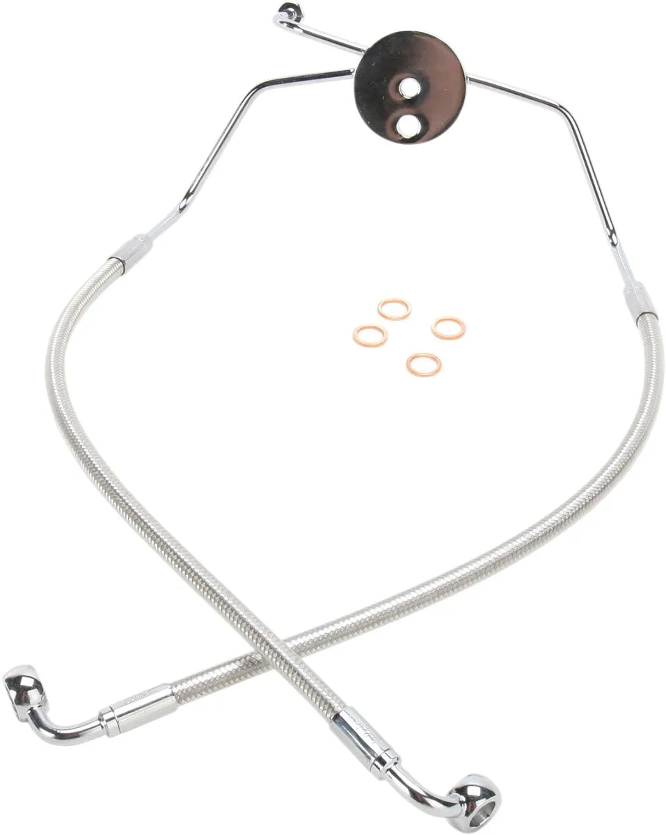 Magnum Shielding Front Nederste Bremse Slange Kit - Non-abs