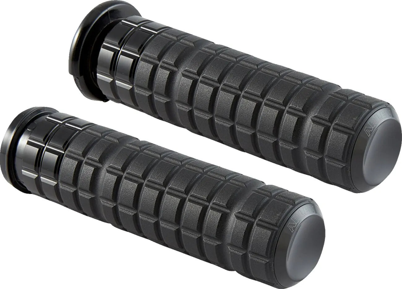 Arlen Ness Speedliner Grips - Black Anodized