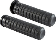 Arlen Ness Speedliner Grips - Black Anodized