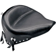 Mustang Wide Vintage Solo Seat - For Harley Davidson