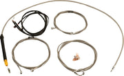 La Choppers Complete Cable Kit for 12"-14" Handlebars