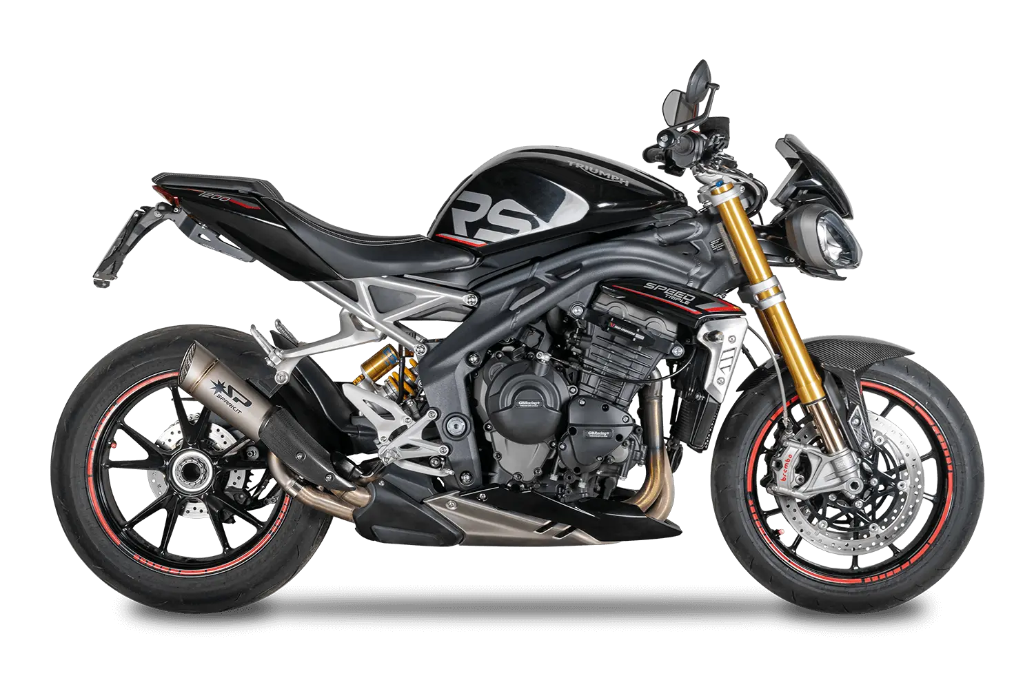 Spark Grid-o Titanium Slip-on Muffler Kit