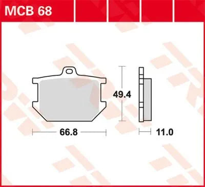 Trw All Round Sintered Metal Brake Pads Set - Front & Rear