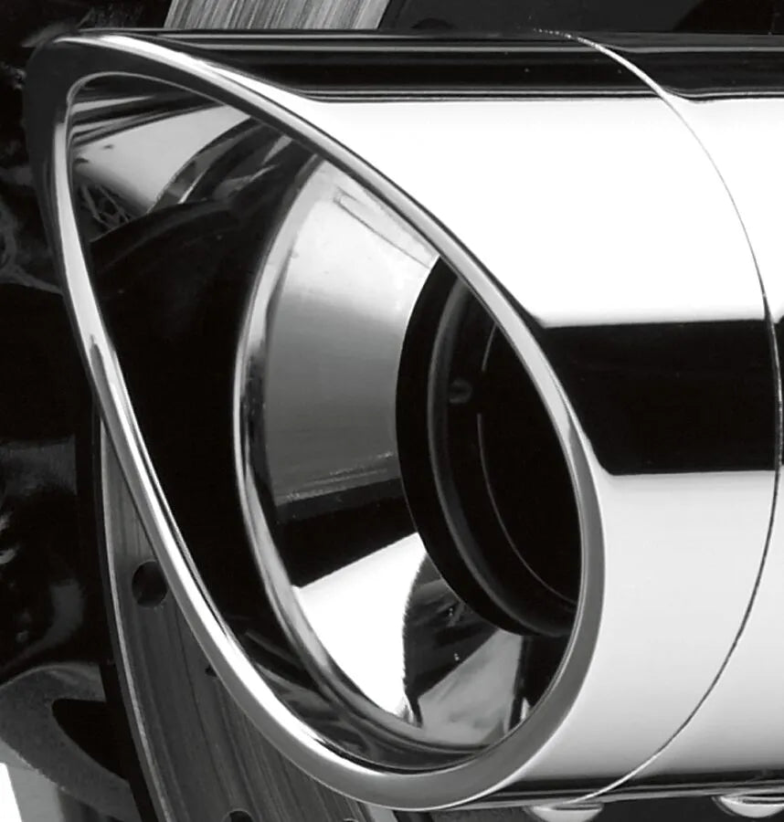 Cobra Billet Exhaust Tip 4" Scalloped Chrome
